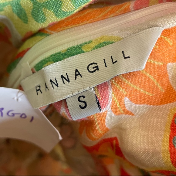 Ranna Gill Corset Midi Dress size Small - Picture 6 of 8